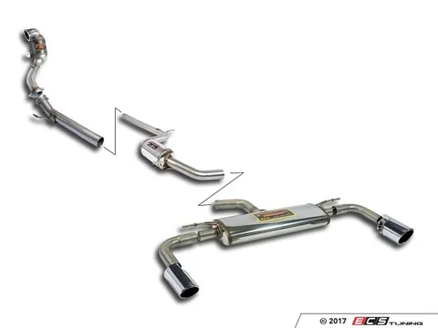 Supersprint Turbo Back Exhaust System - Street Performance Pack