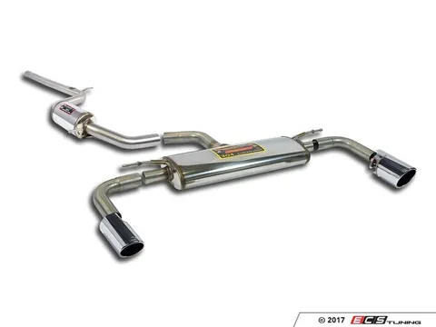 Supersprint 2.75" Cat-back System - Resonated
