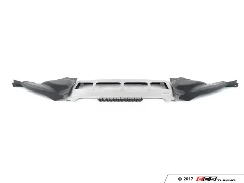 Assembled By ECS Comprehensive Front Skid Plate Kit - Milled finish plate